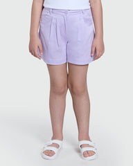 Satin Shorts In Orchid Petal – OVS For Girls Violet / 9-10 Y