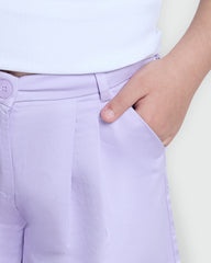 Satin Shorts In Orchid Petal – OVS For Girls Violet / 9-10 Y