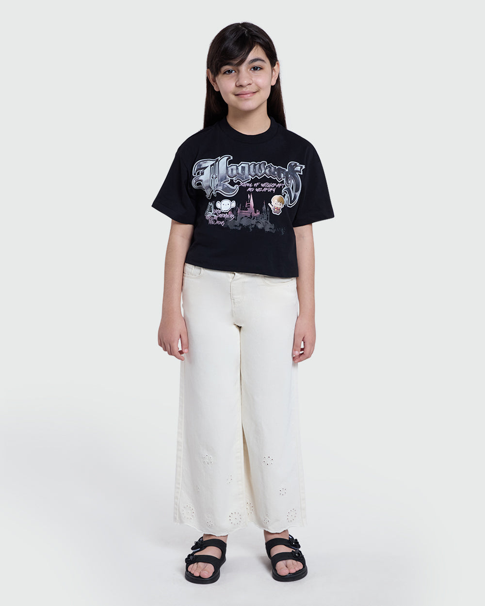 Drill Paper Trousers In Vanilla Ice – OVS Girls White / 9-10 Y