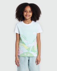 Bright White Tee For Girls By OVS White / 9-10 Y