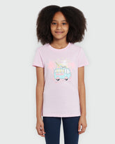 OVS Graphic Print Tee In Nosegay Pink Pink / 9-10 Y