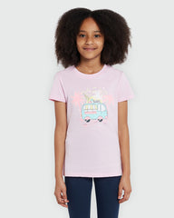 OVS Graphic Print Tee In Nosegay Pink Pink / 9-10 Y