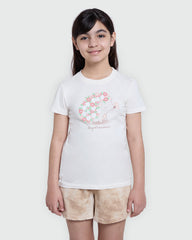 Vanilla Ice Tee For Girls – OVS Classic Fit White / 9-10 Y