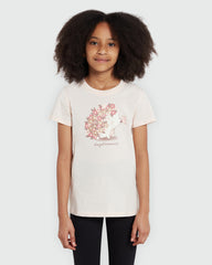 Cotton T-Shirt With Print SALSA ROSA / 9-10 Years