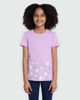 OVS Girls’ Tee In Pastel Lavender – 4/5 Length Pink / 9-10 Y