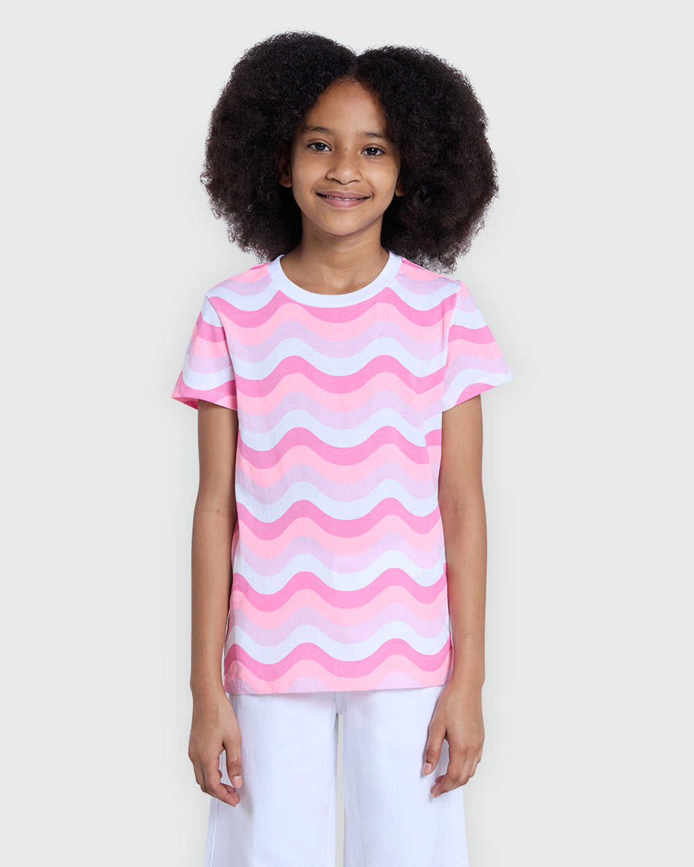 Striped Tee For Girls – OVS Multicolour Style Multicolour Striped / 9-10 Y