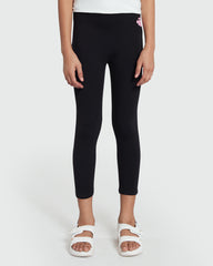 Black Beauty Cropped Leggings – OVS Essential Black / 9-10 Y