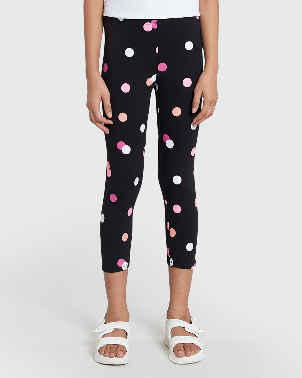 OVS Cropped Black Leggings For Girls – 3/4 Length Black / 7-8 Y