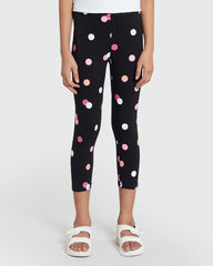 OVS Cropped Black Leggings For Girls – 3/4 Length Black / 7-8 Y