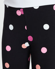 OVS Cropped Black Leggings For Girls – 3/4 Length Black / 7-8 Y