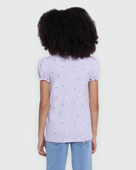 Aop Orchid Petal Polo For Girls – OVS Style Violet / 9-10 Y