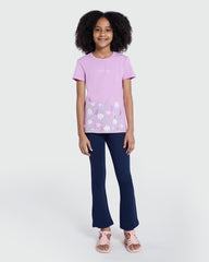 Moonlit Ocean Treggings – OVS Flare Style Blue / 9-10 Y