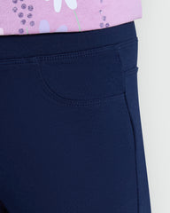 Moonlit Ocean Treggings – OVS Flare Style Blue / 9-10 Y