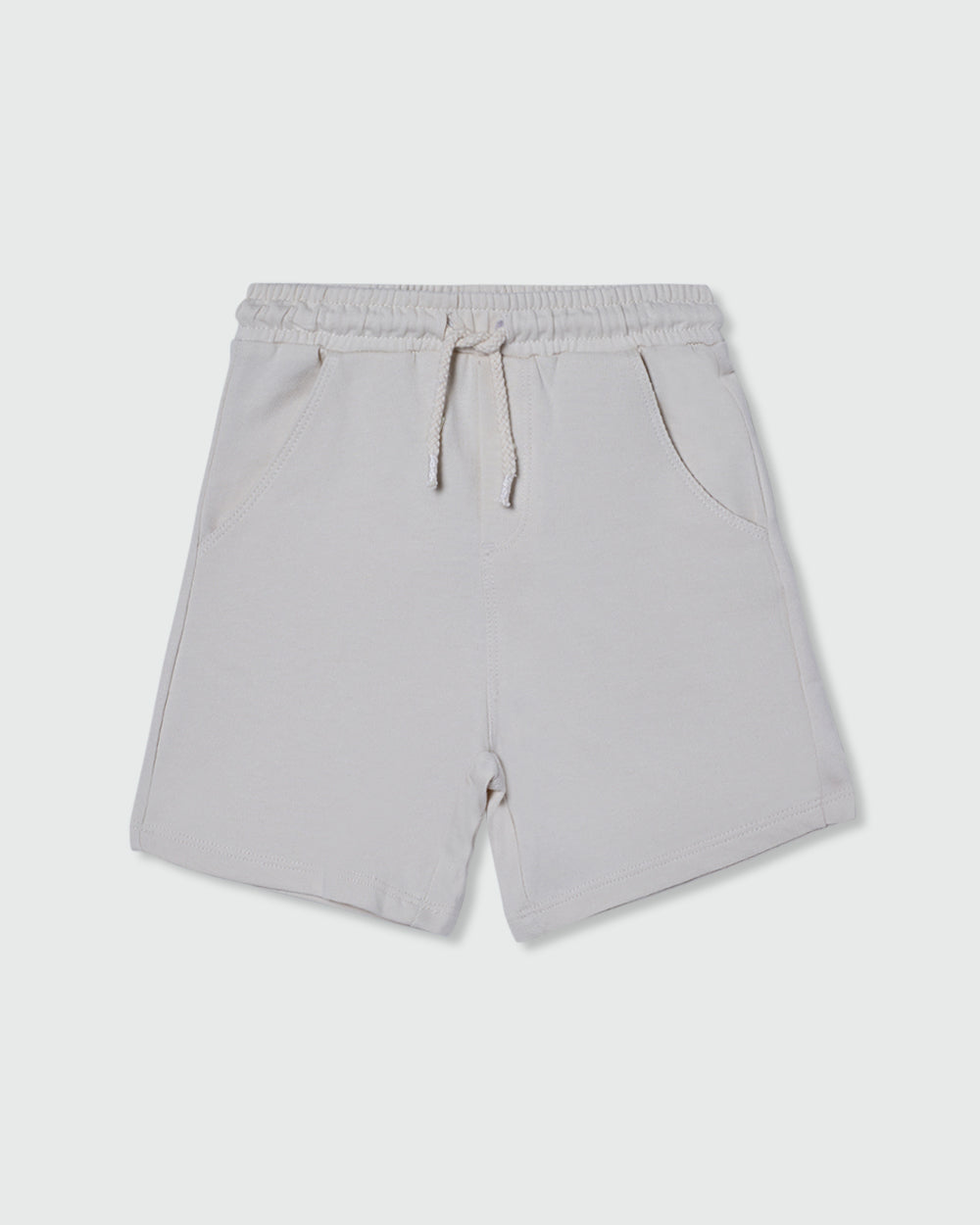 Cotton Bermuda Shorts With Drawstring BIRCH / 24-30 Months