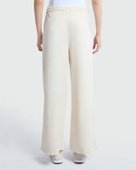 Cannoli Cream Wide Joggers From OVS White / M