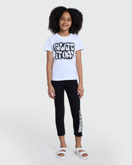 3/4 Black Beauty Leggings For Teen Girls – OVS Black / 10-11 Y