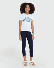 OVS Girls’ White Tee With Front Print – Short Sleeve White / 10-11 Y