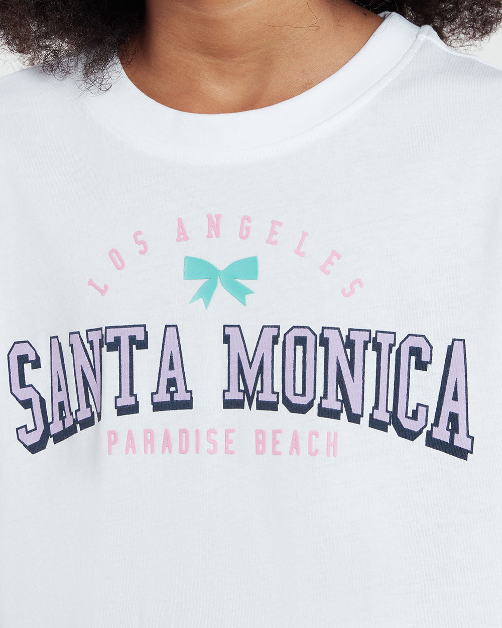 Girls’ OVS White Tee With Front Heart Design White / 10-11 Y