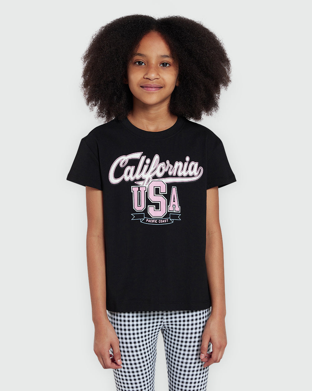 OVS BLACK BEAUTY TEE WITH GRAPHIC HEART BLACK / 10-11 Y