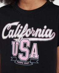 OVS BLACK BEAUTY TEE WITH GRAPHIC HEART BLACK / 10-11 Y