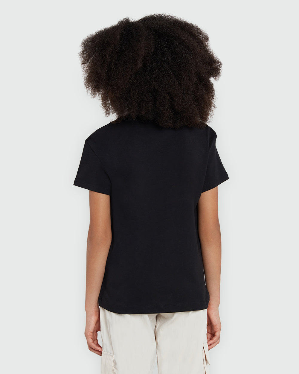 OVS Black Graphic Tee – Modern Style For Girls Black / 10-11 Y