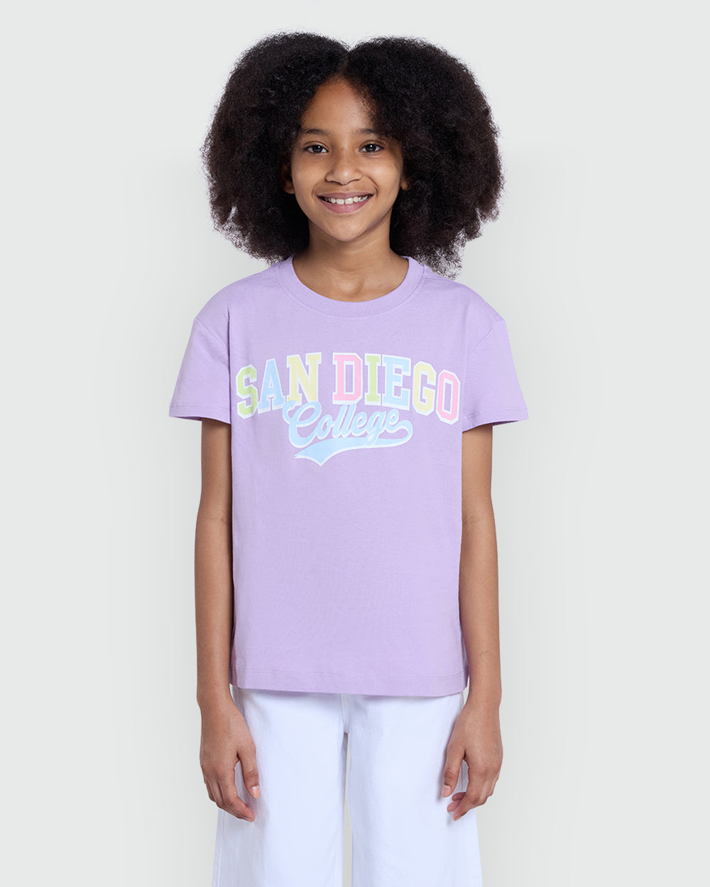 Lilac Breeze Tee For Girls By OVS Violet / 10-11 Y