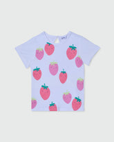 Cotton T-Shirt With Print BRILLIANT WHITE / 24-30 Months