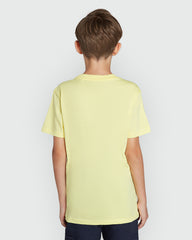 Yellow Short-Sleeved T-Shirt With Print LEMON VERBENA / 9-10 Years
