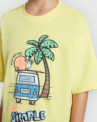 Lemon Verbena Tee For Boys – Summer Style By OVS Yellow / 9-10 Y