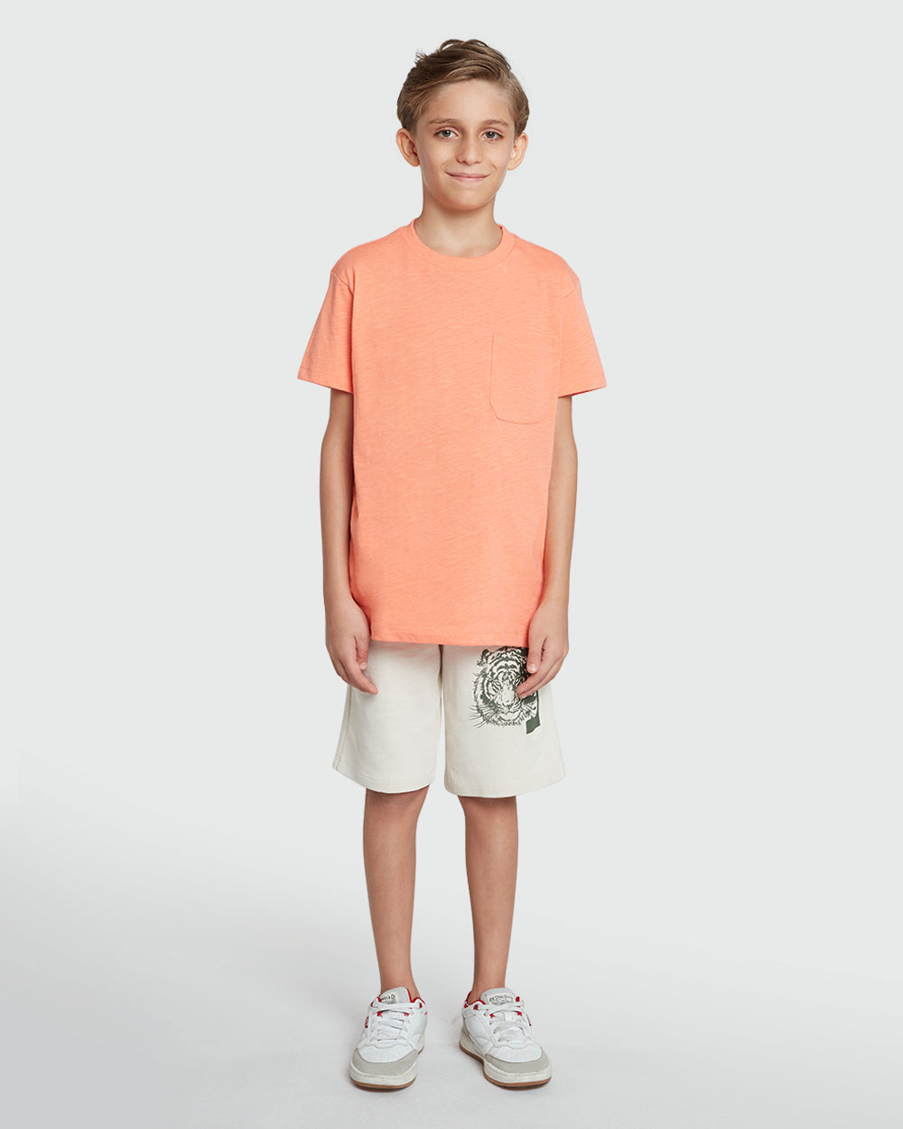 Light Red Boys’ Tee – Everyday Basic From OVS Pink / 9-10 Y