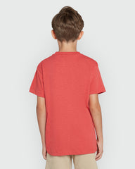 OVS Cranberry Pink Tee For Boys With A Relaxed Fit Pink / 9-10 Y