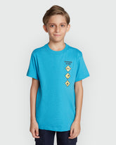 Boys' OVS Summer Tee In Navagio Bay Azure / 9-10 Y