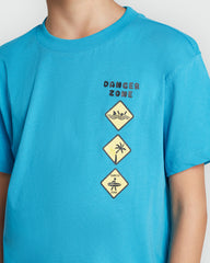 Boys' OVS Summer Tee In Navagio Bay Azure / 9-10 Y