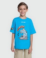 OVS Boys’ Tee In Navagio Bay Azure / 9-10 Y