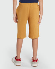 OVS Brown Shorts For Boys – Wood Thrush Tone Brown / 9-10 Y