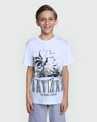 Lucent White Short Sleeve Tee For Boys – OVS White / 9-10 Y