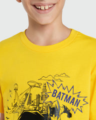 Tee In Lemon Chrome For Boys – OVS Bright Essential Yellow / 9-10 Y