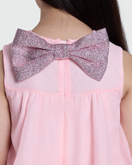 Girls' OVS Dress In Mary’S Rose Shade Pink / 9-10 Y