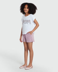 OVS Girls’ Jogging Set – Brilliant White White / 10-11 Y