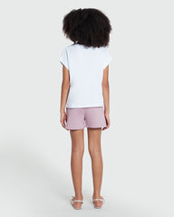 OVS Girls’ Jogging Set – Brilliant White White / 10-11 Y