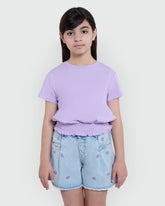 Lilac Breeze Basic Tee – OVS Girls Collection Violet / 10-11 Y