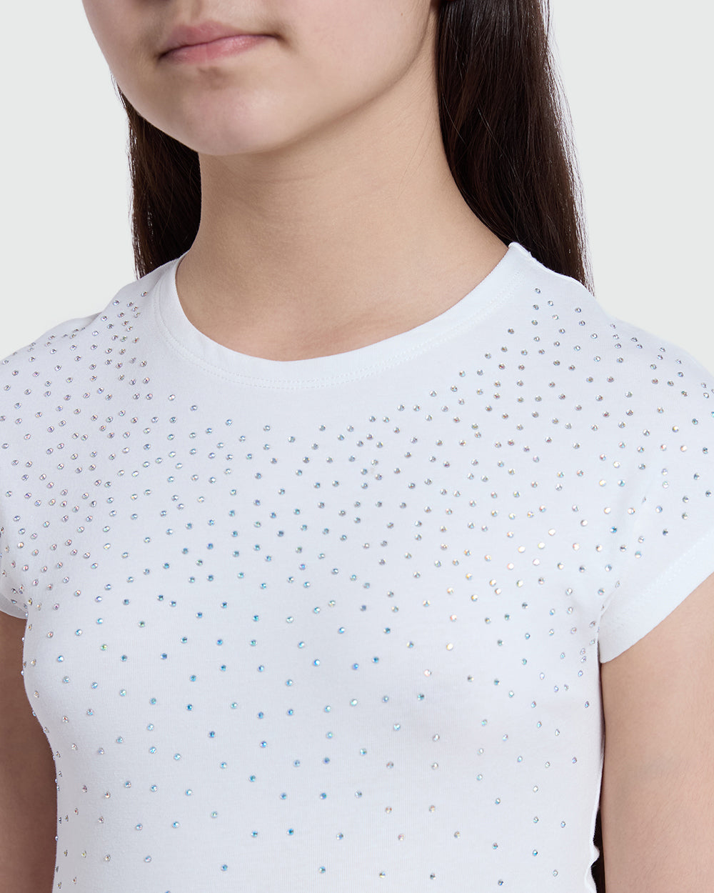 Girls’ Tee With Subtle Slogan – OVS White White / 10-11 Y