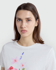 Printed Off-White Tee For Women – OVS White / M