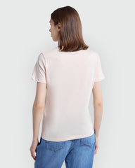 Light Pink Graphic Tee By OVS Woman Pink / M