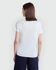 Clean Printed Tee In Off-White – OVS Woman White / M