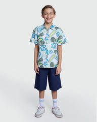 Short Sleeve Multicolour Shirt By OVS Multicolour / 9-10 Y