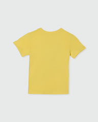 OVS BOYS SS T-SHIRT WITH PRINT YELLOW / 24-30 M