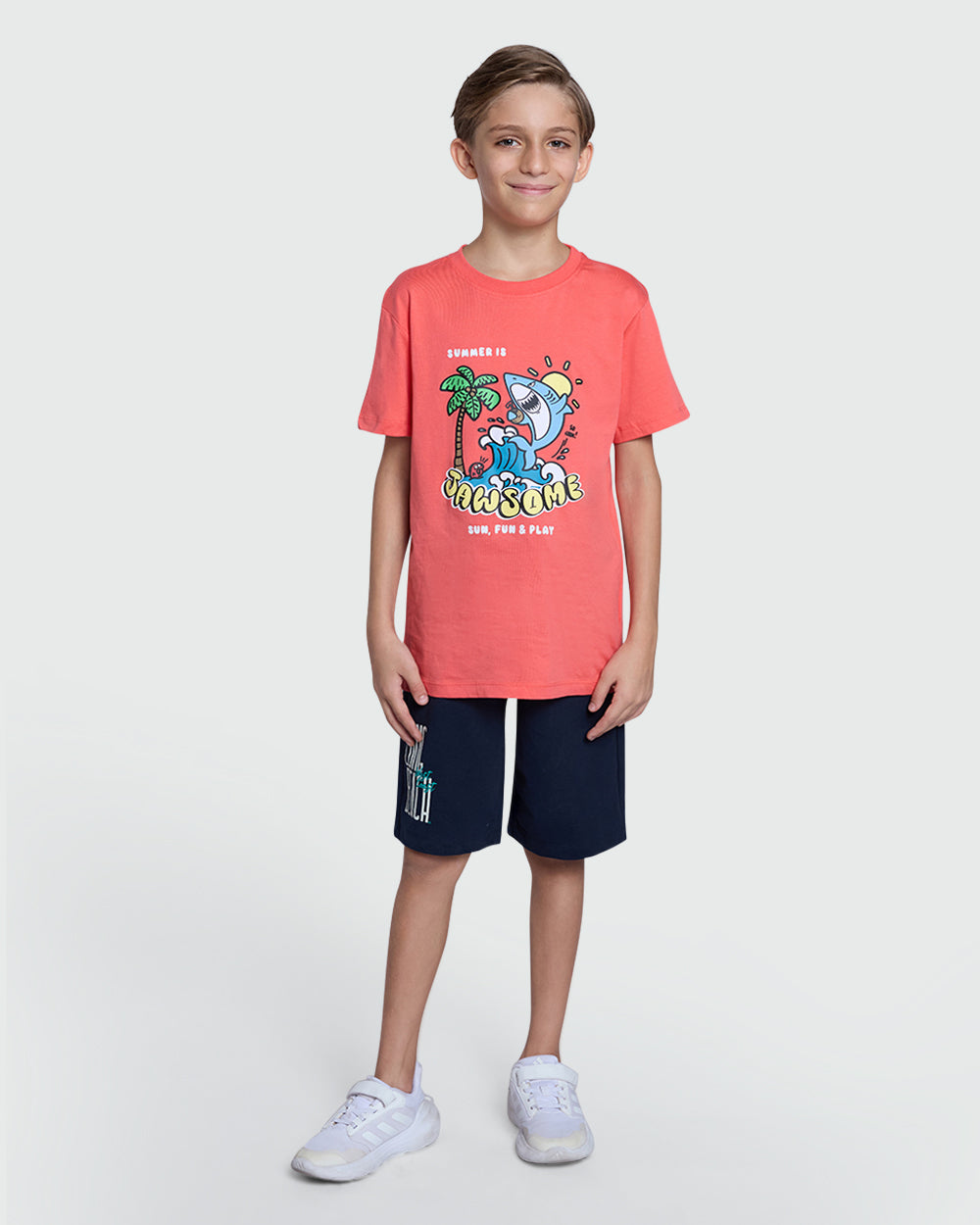 Sky Captain Blue Mod B Shorts For Boys – OVS Blue / 11 Y