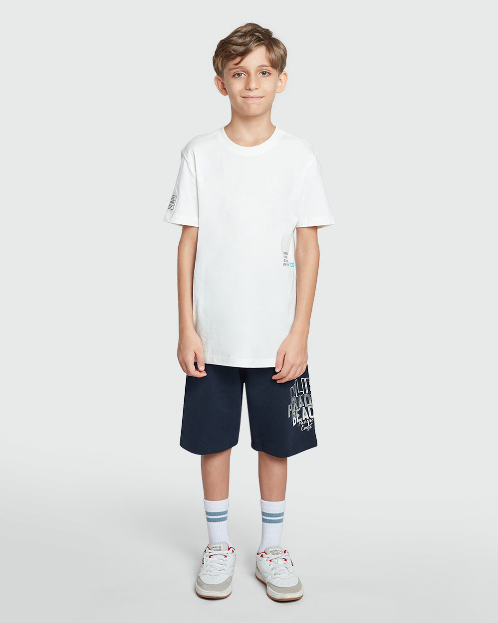 Sky Captain Blue Mod H Shorts For Boys By OVS Blue / 11 Y