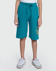 Fanfare Green Mod H Shorts From OVS For Boys Green / 11 Y